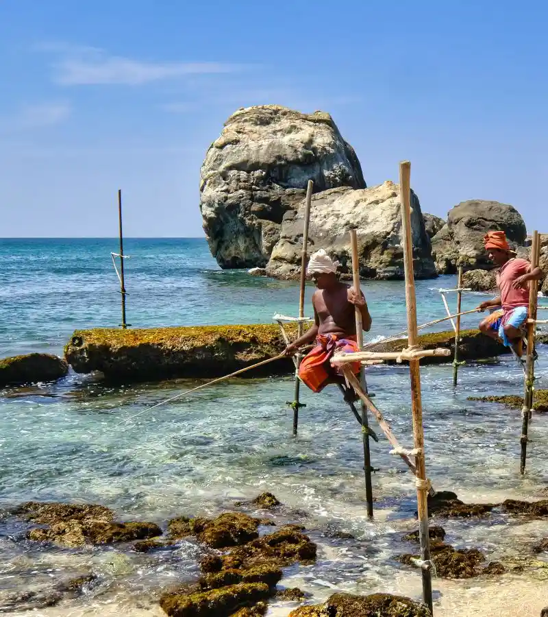 Staying in Hikkaduwa, Sri Lanka